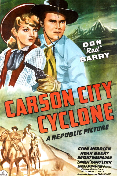 Movie poster for Carson City Cyclone (1943)