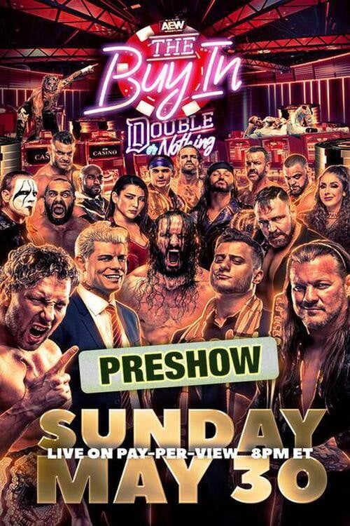 Movie poster for AEW Double or Nothing 2021: The Buy In (2021)