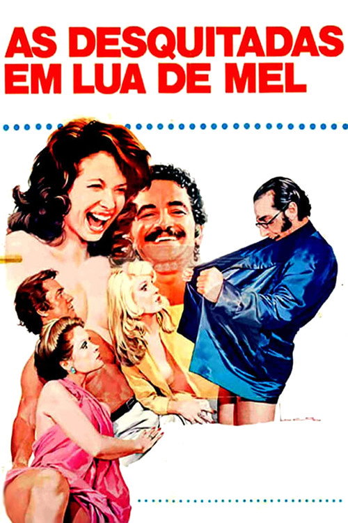 Movie poster for As Desquitadas em Lua de Mel (1976)
