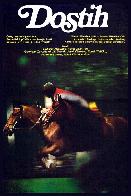 Movie poster for Dostih (1982)