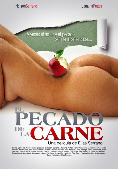 Movie poster for El pecado de la carne (2012)