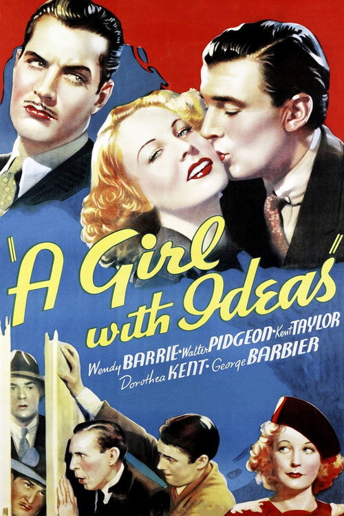 Movie poster for A Girl with Ideas (1937)