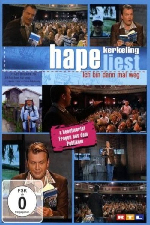 Movie poster for Hape Kerkeling liest - Ich bin dann mal weg (2008)