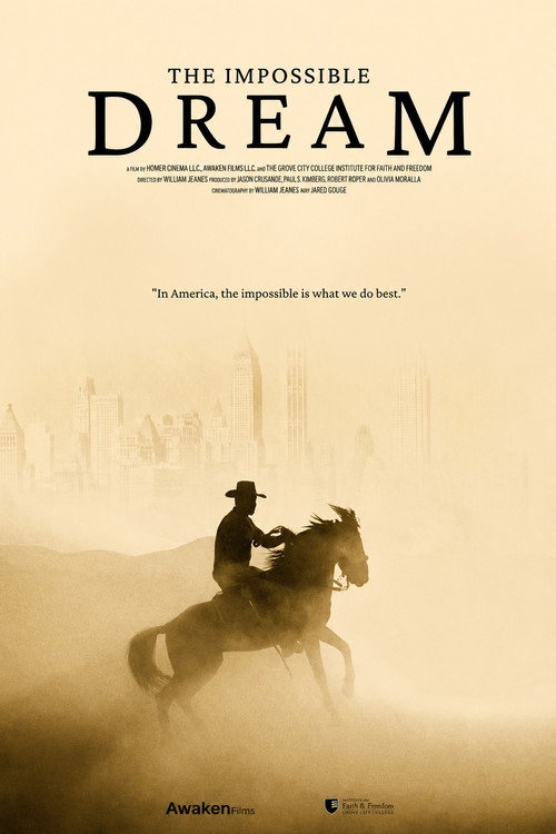 Movie poster for The Impossible Dream (2026)