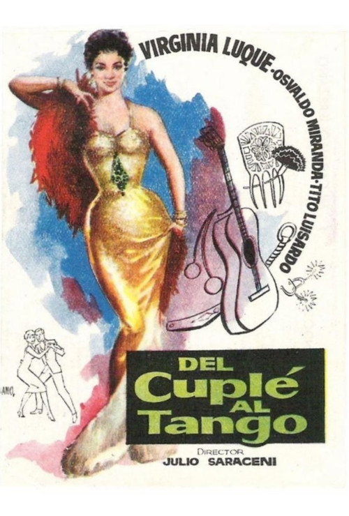 Movie poster for Del cuplé al tango (1959)