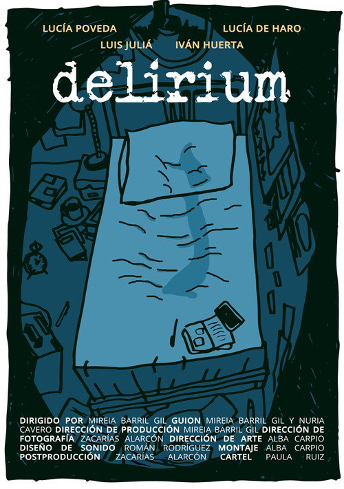 Movie poster for delirium (2025)