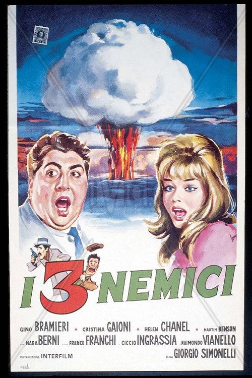Movie poster for The Three Enemies (1962)