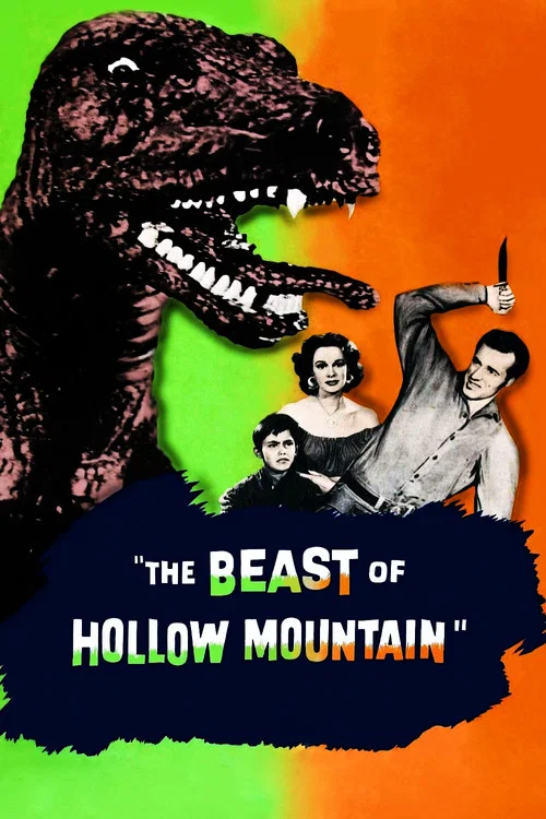 Movie poster for The Beast of Hollow Mountain (1956)