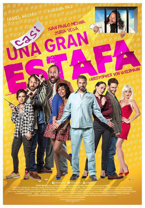 Movie poster for Casi una gran estafa (2017)