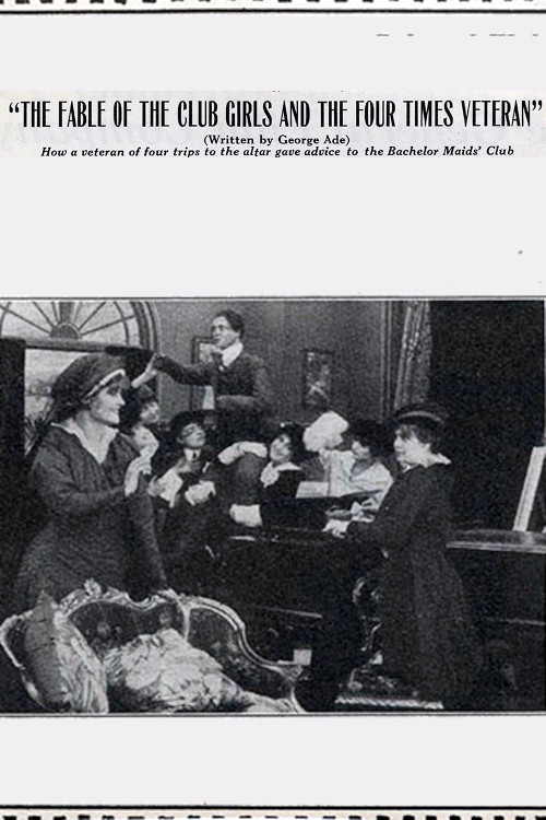 Movie poster for The Fable of the Club Girls and the Four Times (1914)