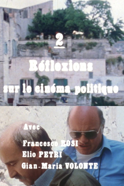 Movie poster for Reflections on a Political Cinema (1978)