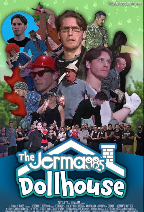 Series poster for The Jerma985 Dollhouse (2021)