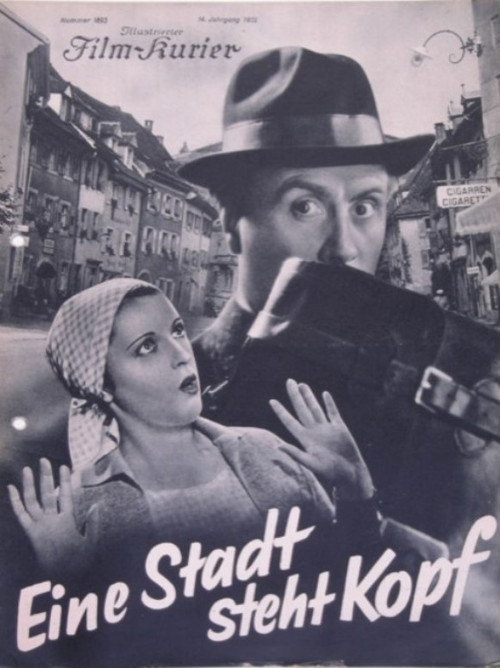 Movie poster for The Town Stands on Its Head (1933)