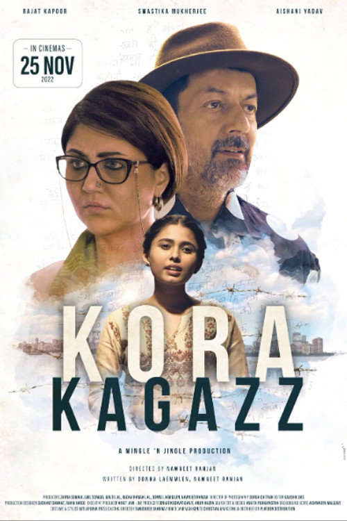 Movie poster for Kora Kagazz (2022)