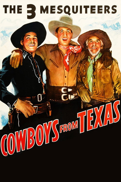Movie poster for Cowboys from Texas (1939)
