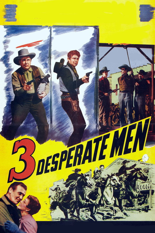 Movie poster for Three Desperate Men (1951)