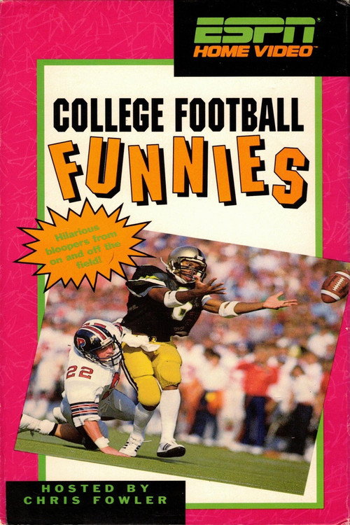 Movie poster for College Football Funnies (1990)