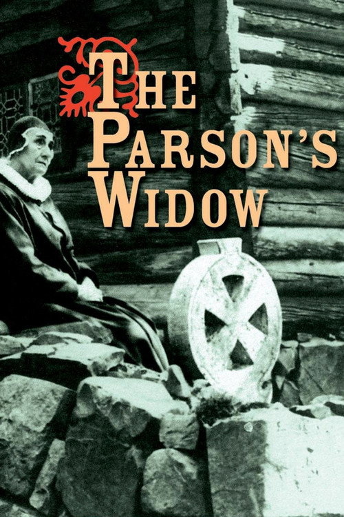 Movie poster for The Parson's Widow (1920)