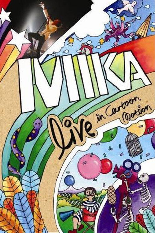 Movie poster for MIKA: Live in Cartoon Motion (2007)