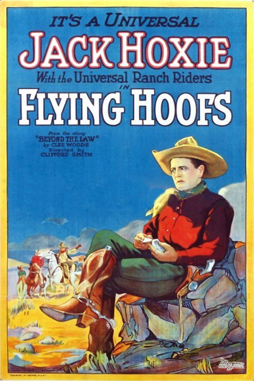 Movie poster for Flying Hoofs (1925)