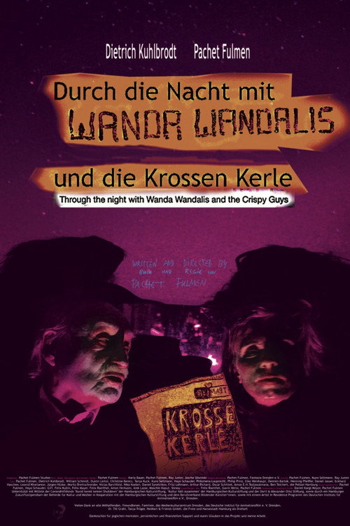 Movie poster for Durch die Nacht mit Wanda Wandalis & die krossen Kerle (2025)