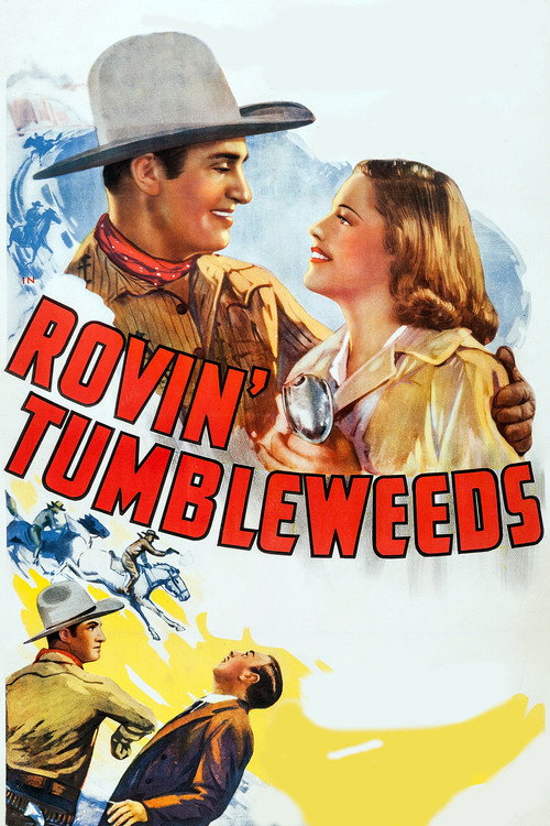 Movie poster for Rovin' Tumbleweeds (1939)