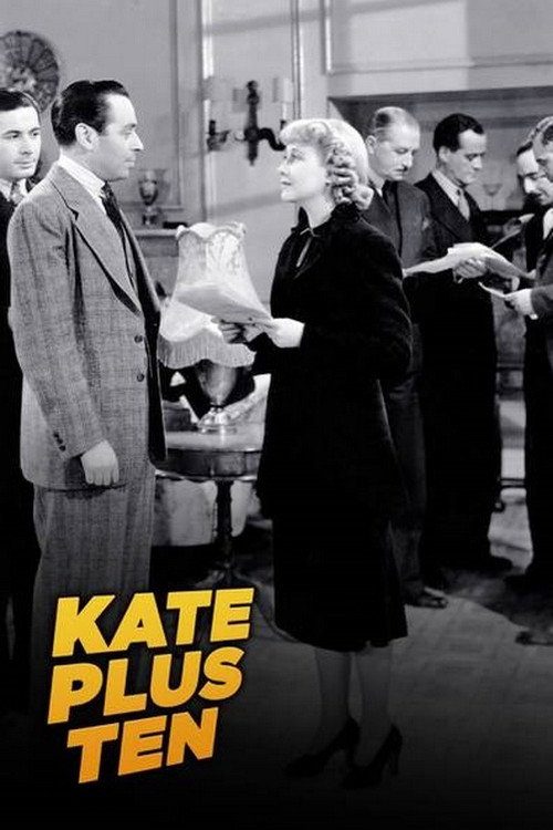 Movie poster for Kate Plus Ten (1938)