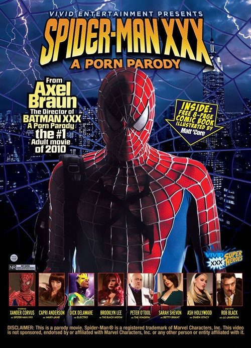 Movie poster for Spider-Man XXX: A Porn Parody (2011)