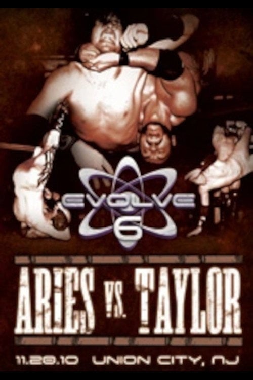 Movie poster for EVOLVE 6: Aries vs. Taylor (2010)