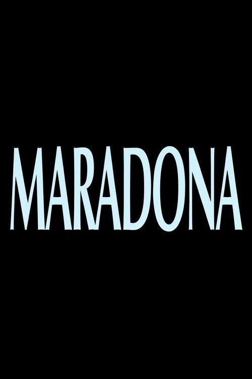 Movie poster for True Stories: Maradona (1995)