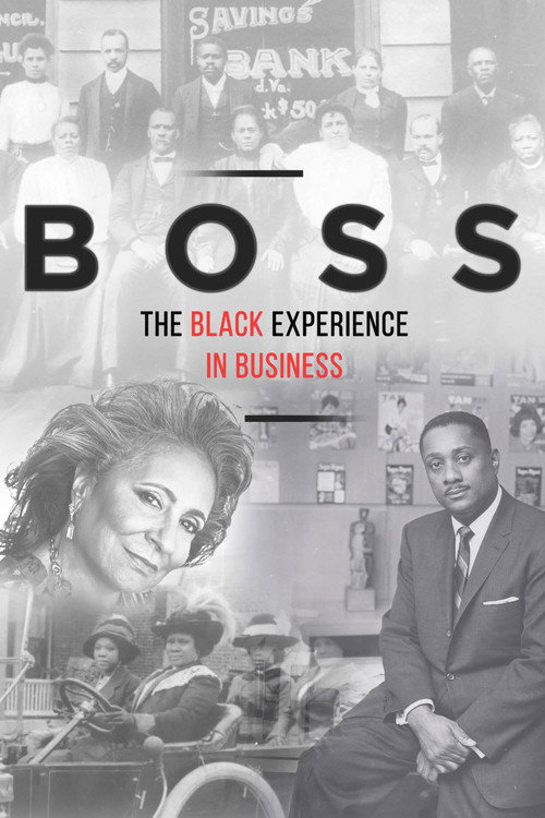Movie poster for BOSS: The Black Experience in Business (2019)