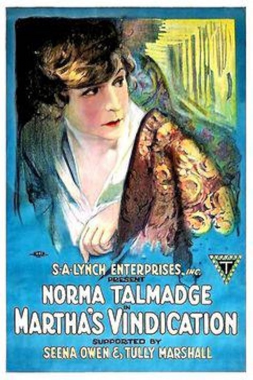 Movie poster for Martha's Vindication (1916)