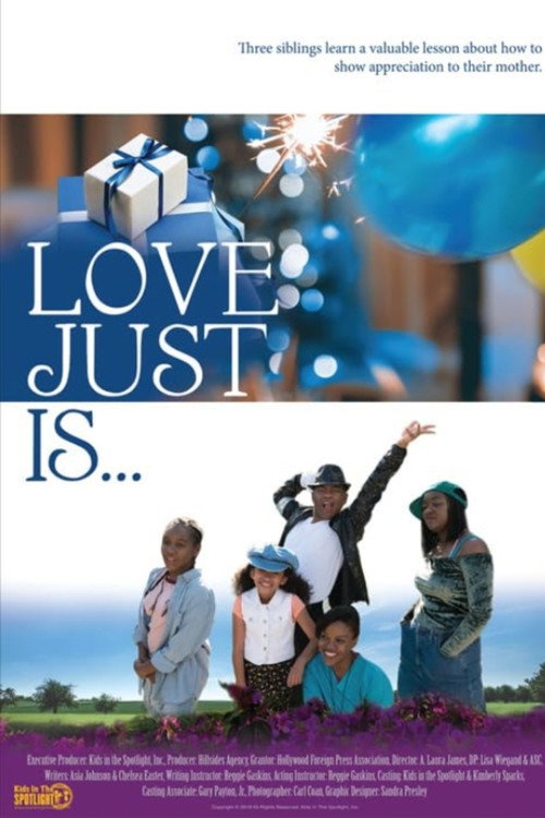 Movie poster for Love Just Is (2013)