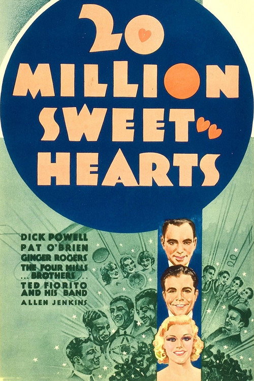 Movie poster for Twenty Million Sweethearts (1934)