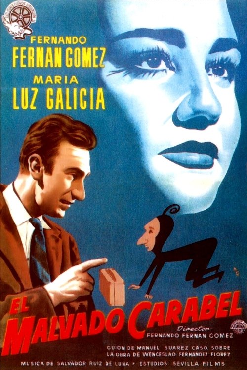 Movie poster for The Wicked Carabel (1956)
