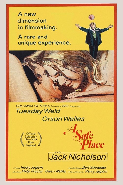 Movie poster for A Safe Place (1971)