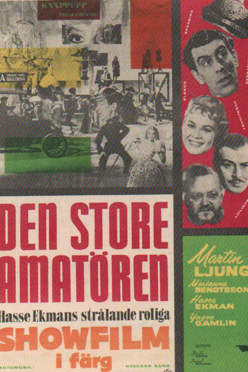 Movie poster for The Great Amateur (1958)