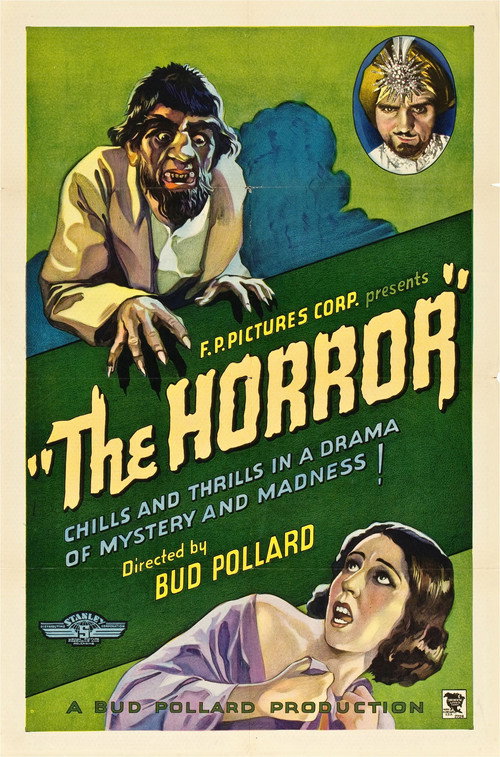 Movie poster for The Horror (1932)