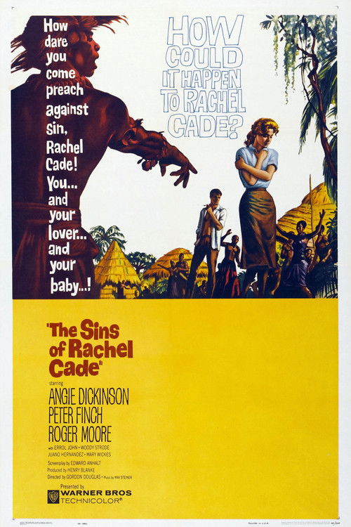 Movie poster for The Sins of Rachel Cade (1961)