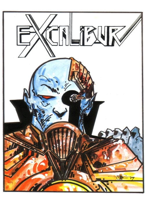 Movie poster for Excalibur (1990)