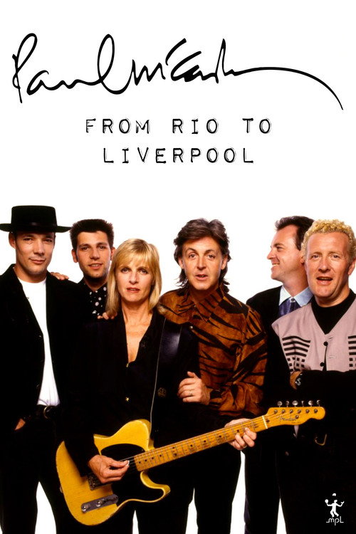 Movie poster for Paul McCartney: From Rio to Liverpool (1990)