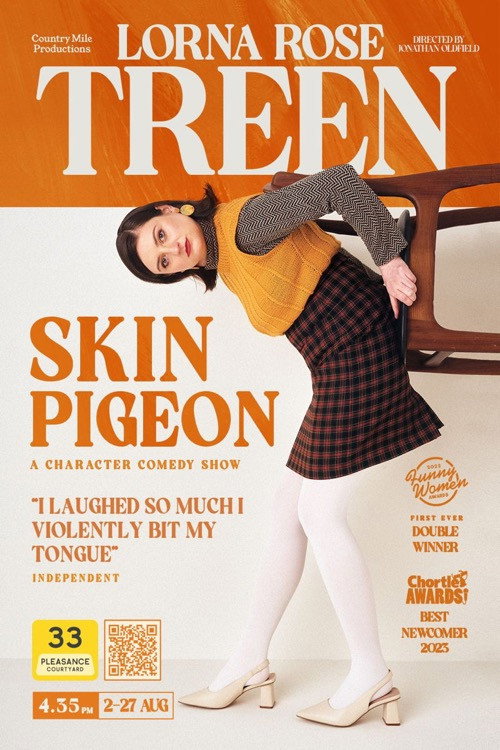 Movie poster for Lorna Rose Treen: Skin Pigeon (2023)