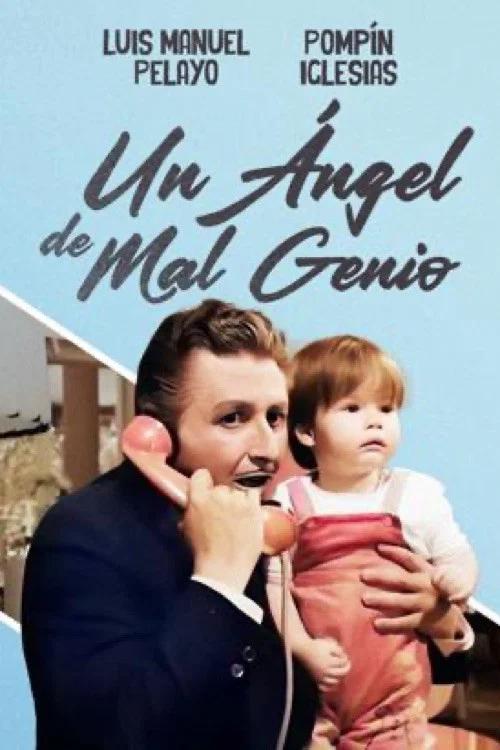 Movie poster for Un ángel de mal genio (1964)