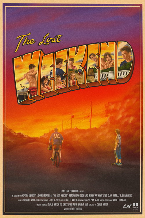 Movie poster for The Lost Weekend (2023)