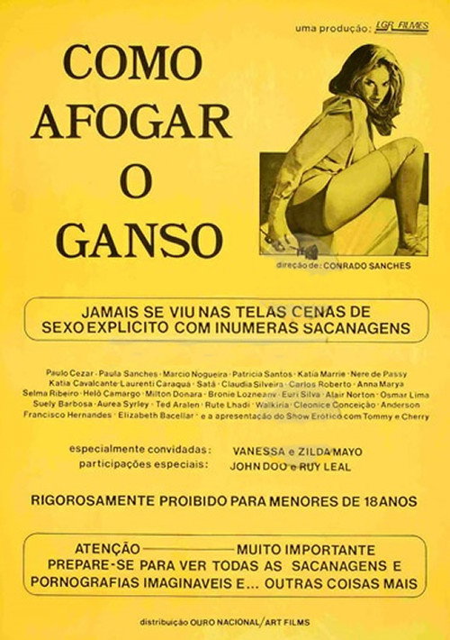 Movie poster for Como Afogar o Ganso (1981)