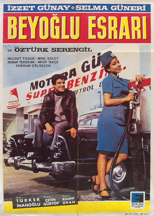 Movie poster for Beyoğlu Esrarı (1966)