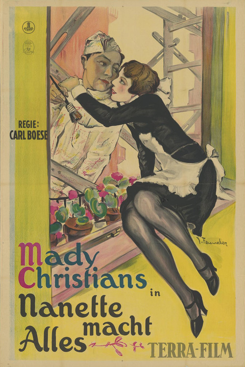 Movie poster for Nanette macht alles (1926)