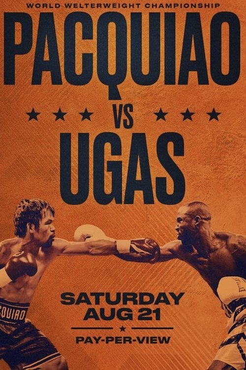 Movie poster for Manny Pacquiao vs. Yordenis Ugás (2021)