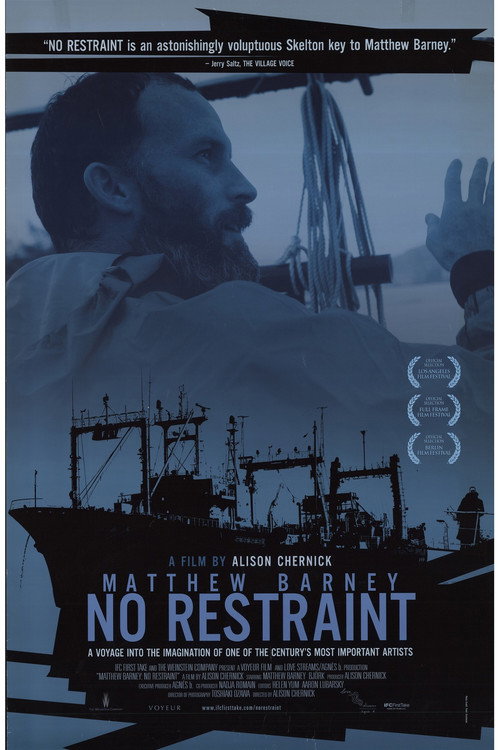 Movie poster for Matthew Barney: No Restraint (2006)