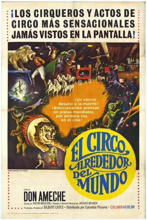 Movie poster for Rings Around the World (1967)